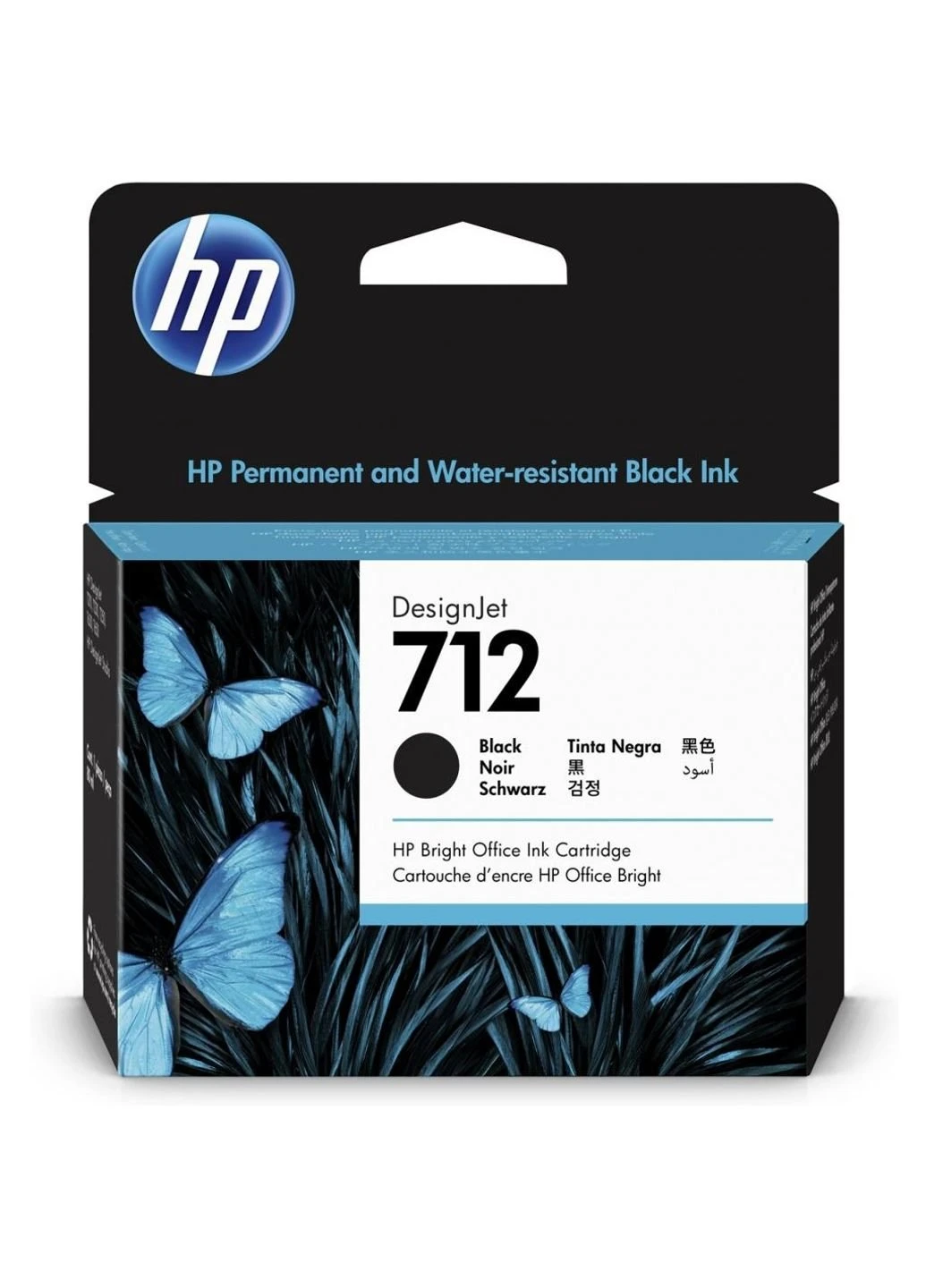Картридж (3ED71A) HP DJ No.712 DesignJet Т230/Т630 Black 80ml (247616782)