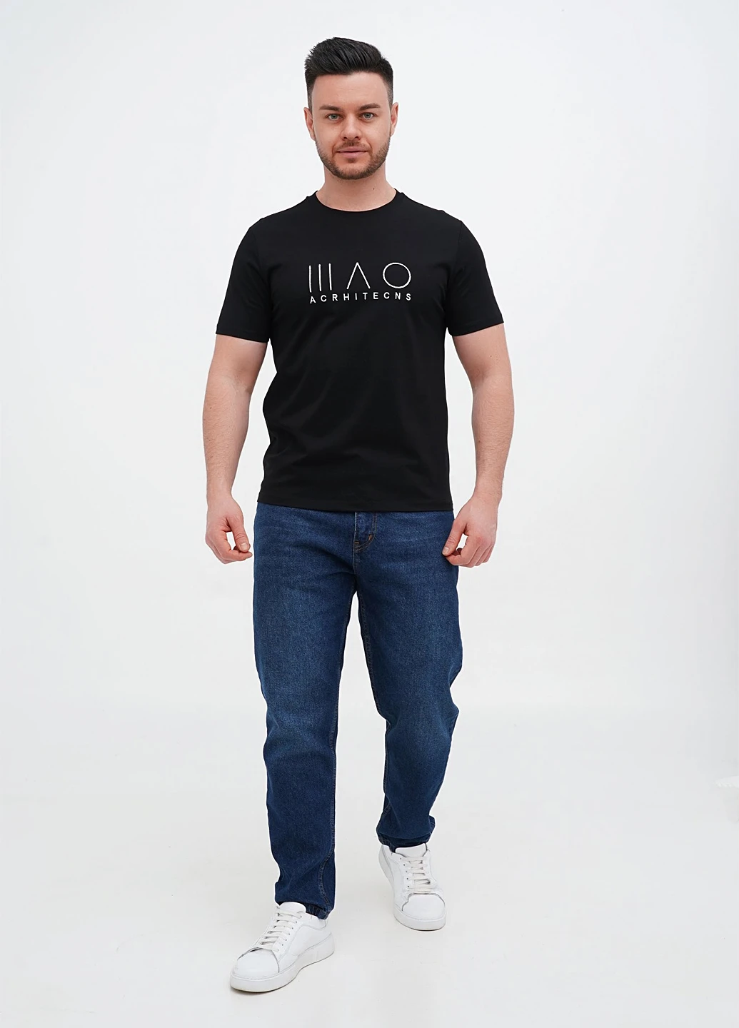 Черная футболка Trend Collection