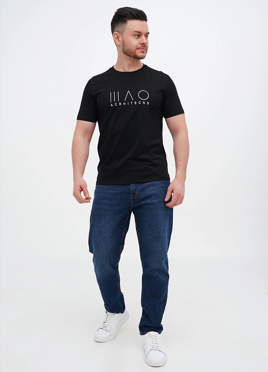 Черная футболка Trend Collection