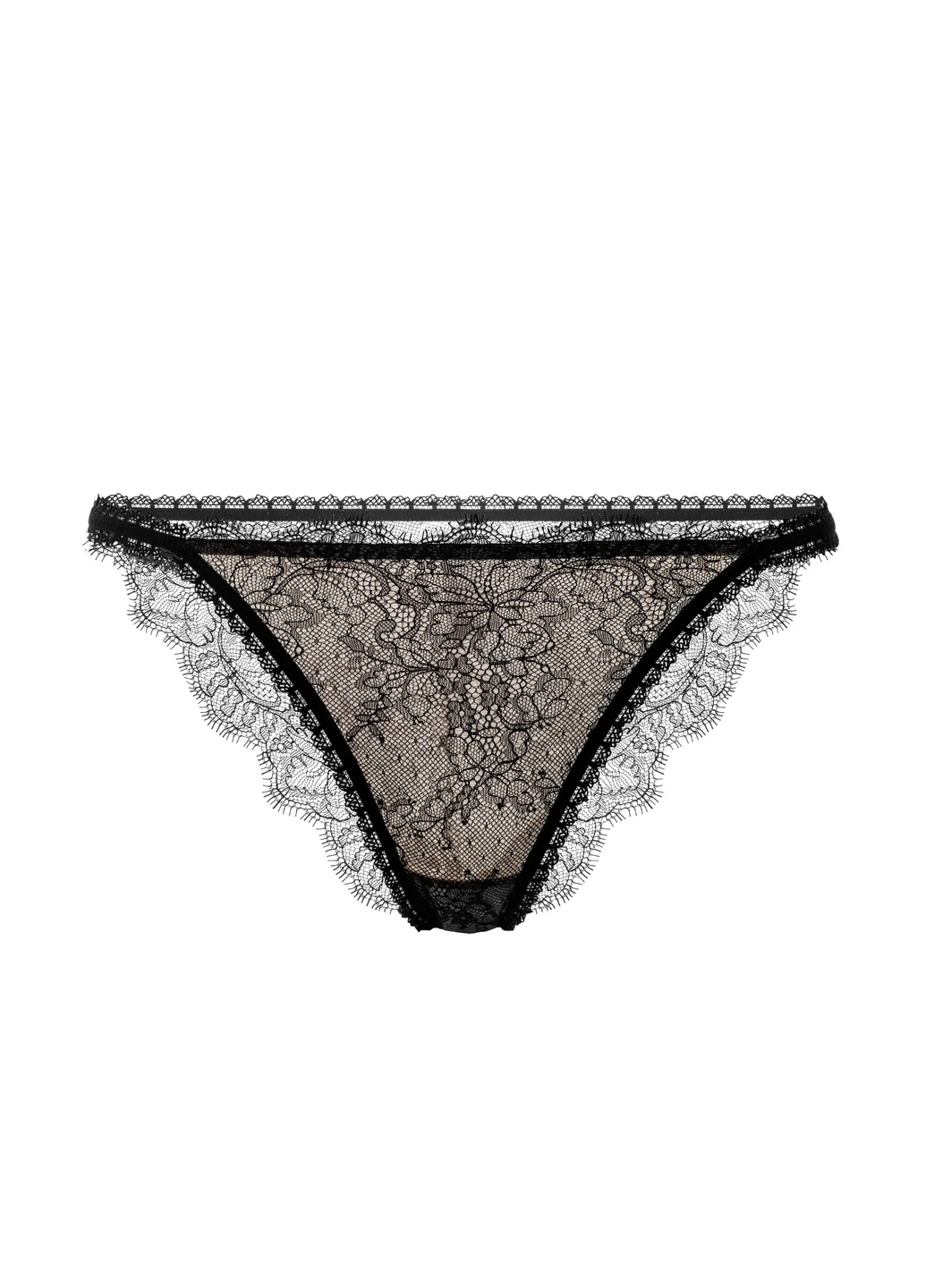 Труси жіночі Gracija-Rim Paloma 36/XS чорний/кава з молоком 91000 Gracija Rim (256111046)