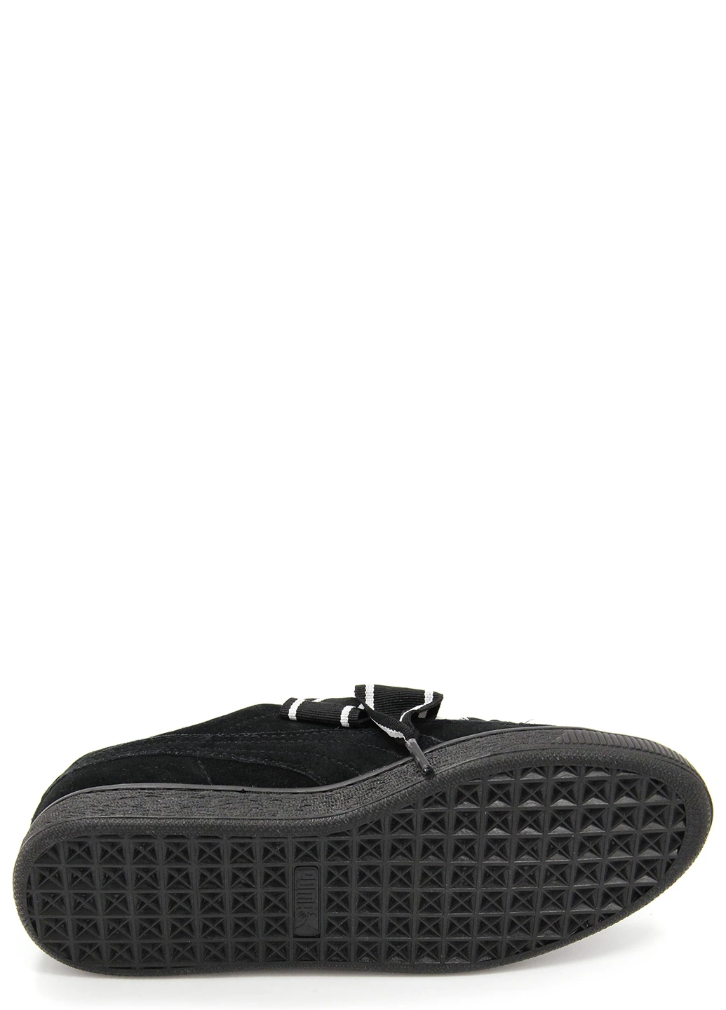 Чорні жіночі кеди suede heart satin ii Puma