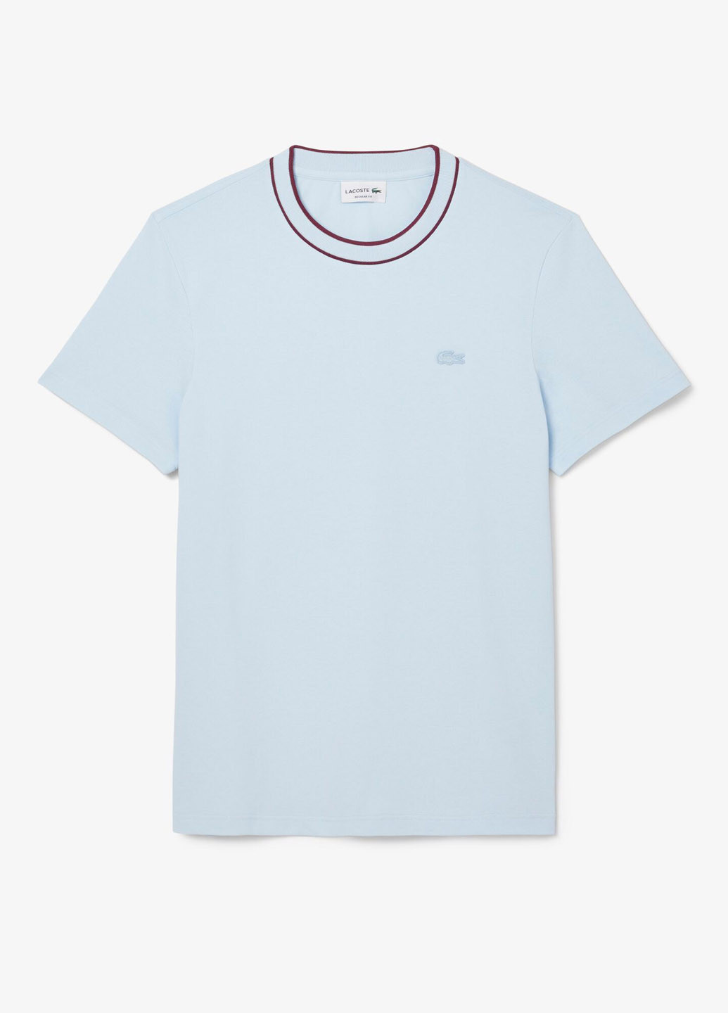 Блакитна футболка Lacoste