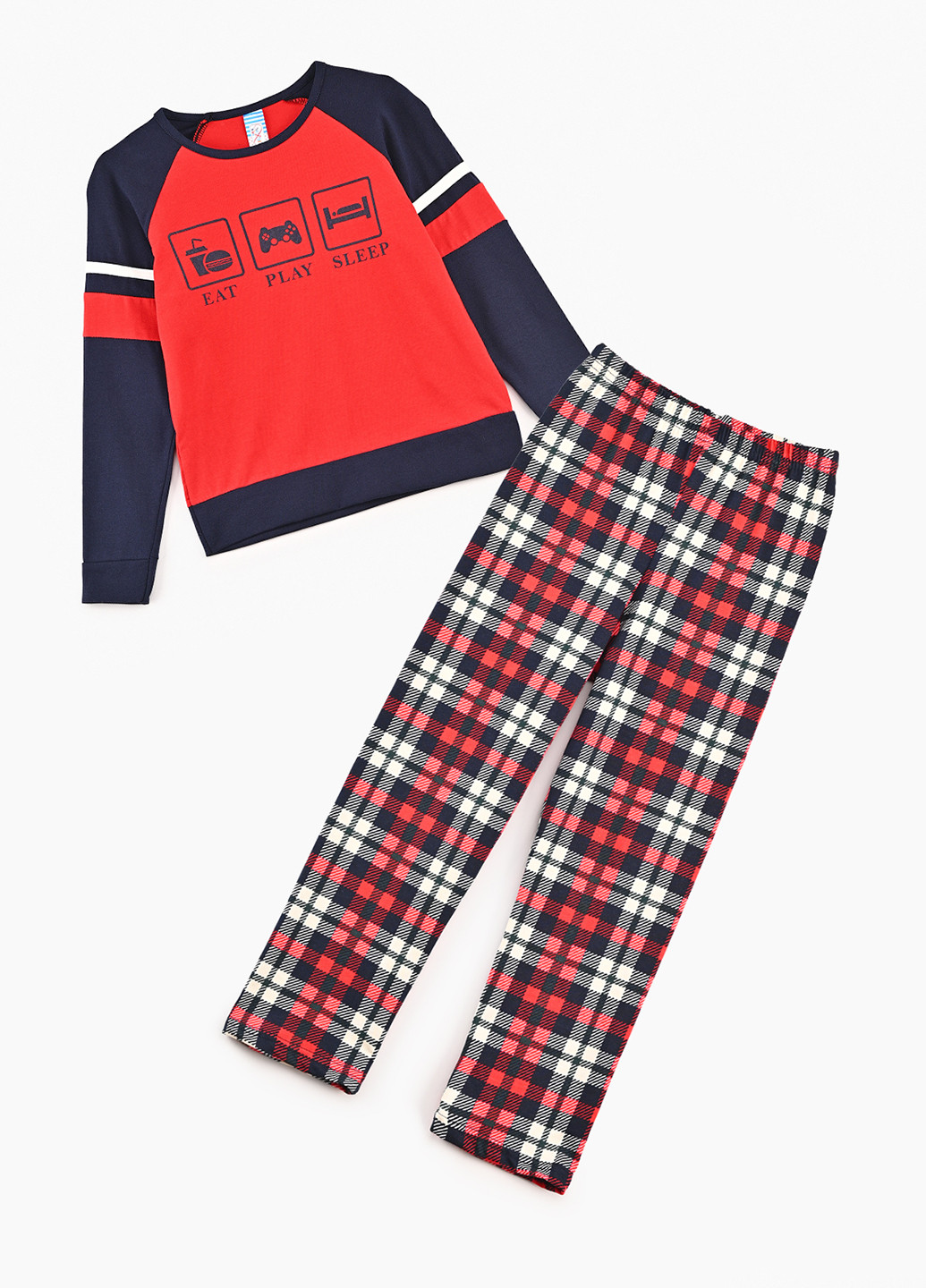 Комбинированная всесезон пижама (свитшот, брюки) свитшот + брюки SEYKOTEKS