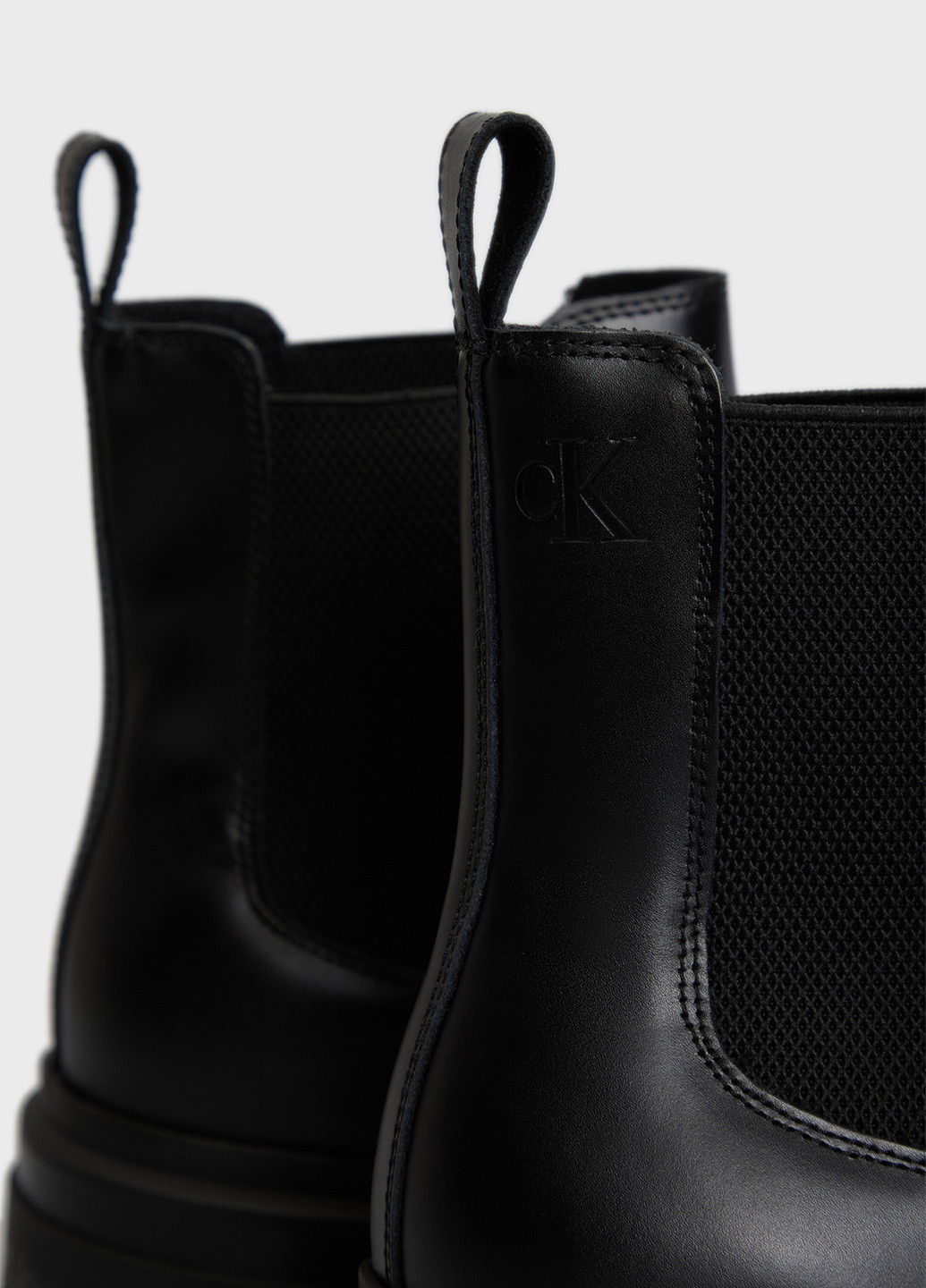 Черные зимние ботинки челси Calvin Klein Jeans