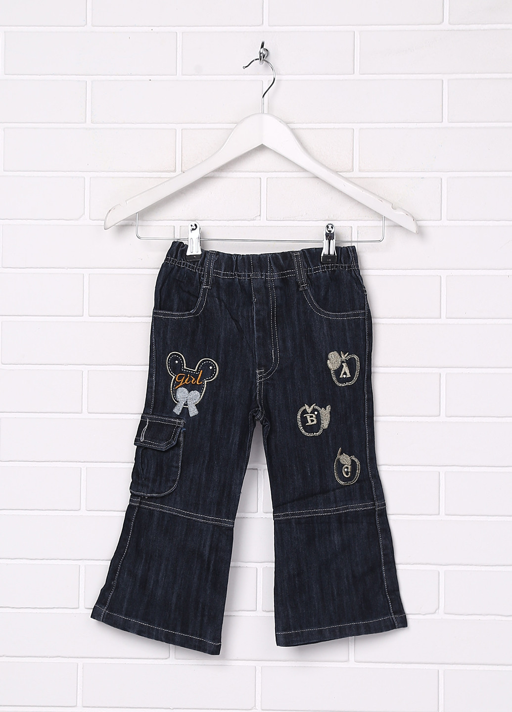 Комбинированные демисезонные джинсы Zhen Rong