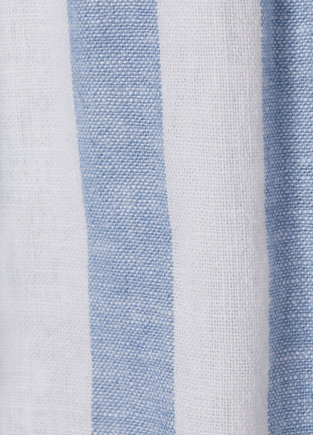 Комбинезон H&M комбинезон-брюки полоска голубой кэжуал лен
