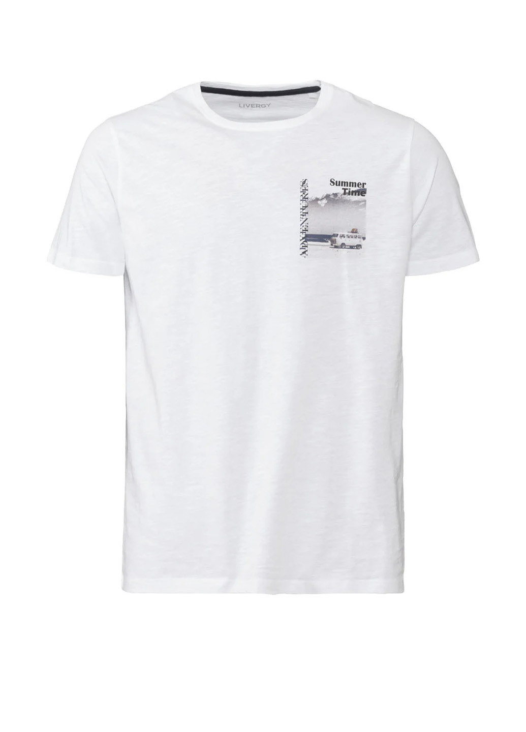 Біла футболка Livergy