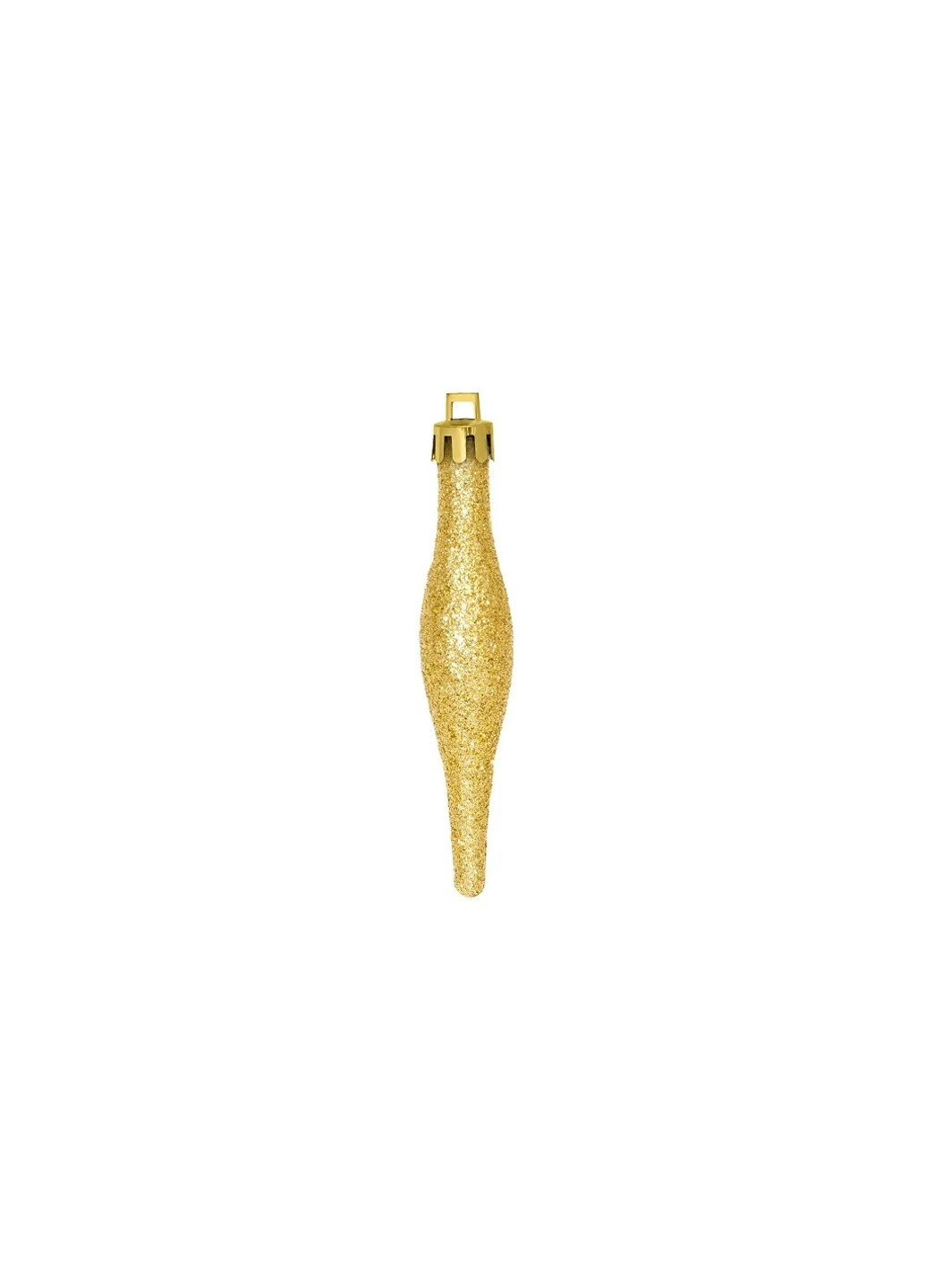 Елочная игрушка Сосульки 18 шт (9,5 см) золото (5900410690684) Jumi (254593364)