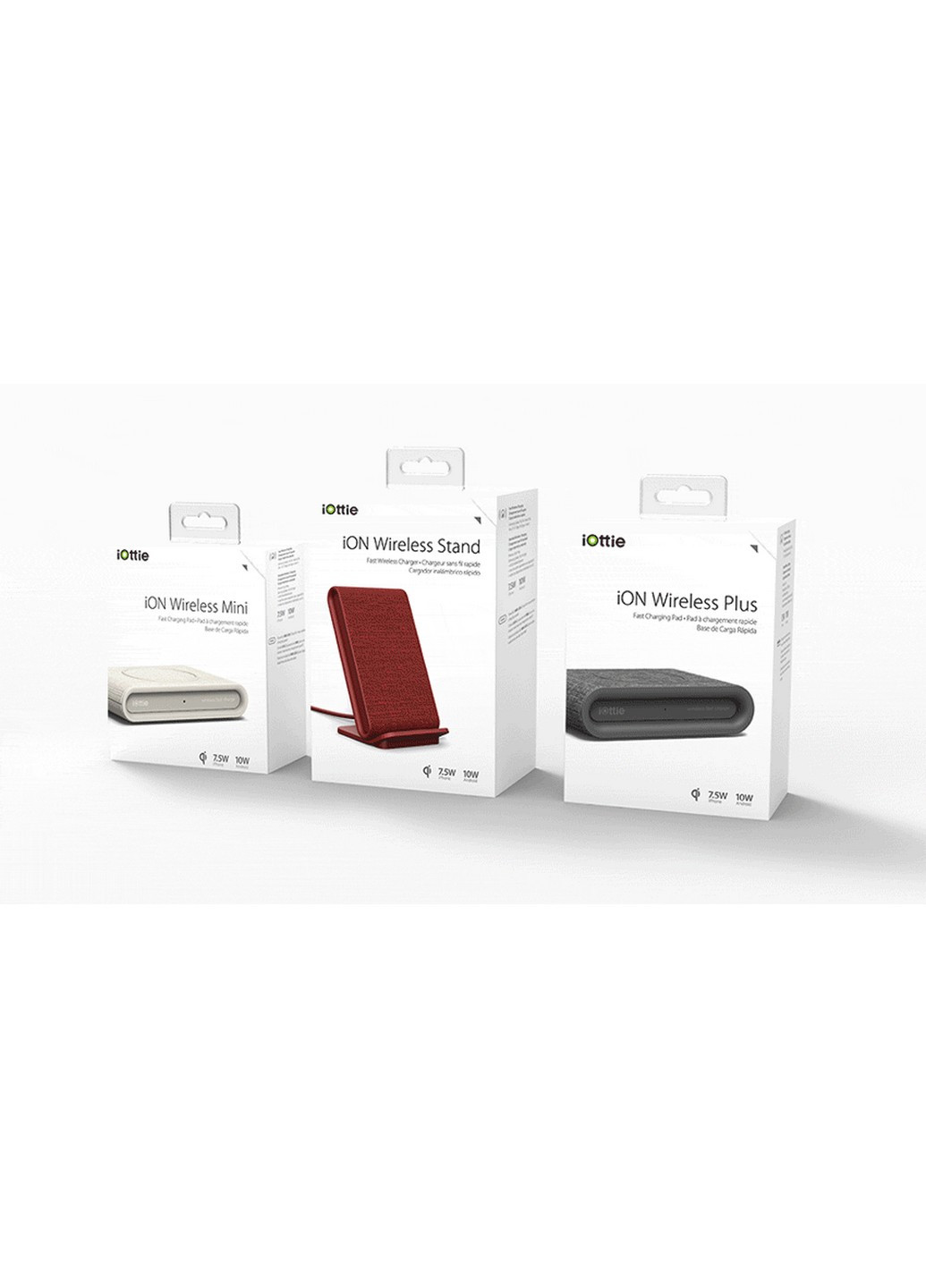 iON Wireless Fast Charging Pad Mini (Red) iOttie (196338123)