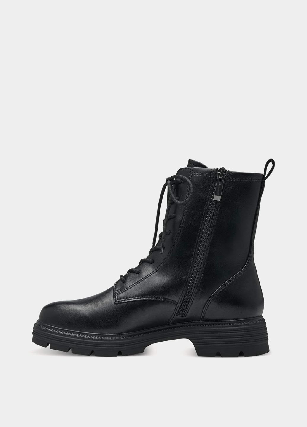 Осенние ботинки берцы Tamaris со шнуровкой из искусственной кожи