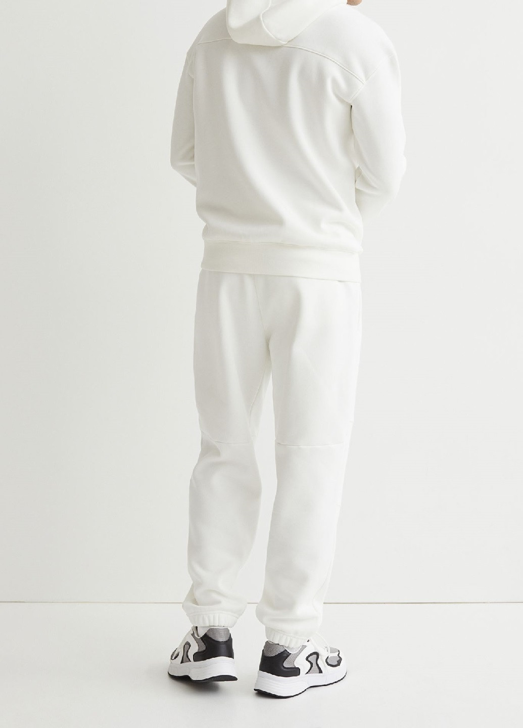 Белые демисезонные брюки H&M
