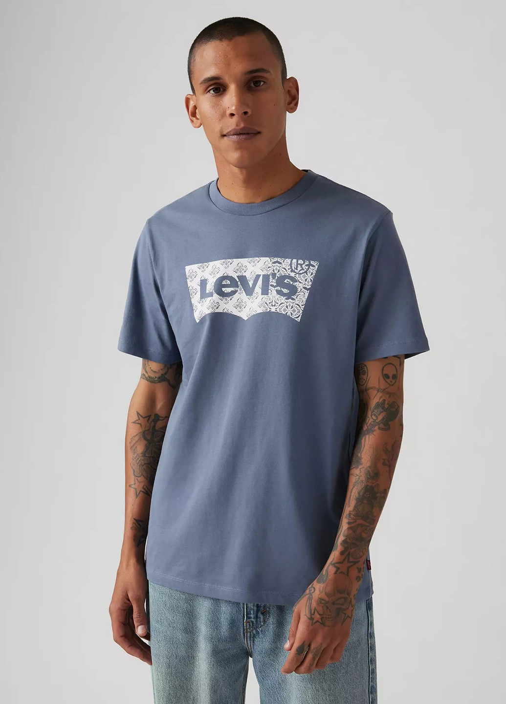 Сіро-синя футболка Levi's