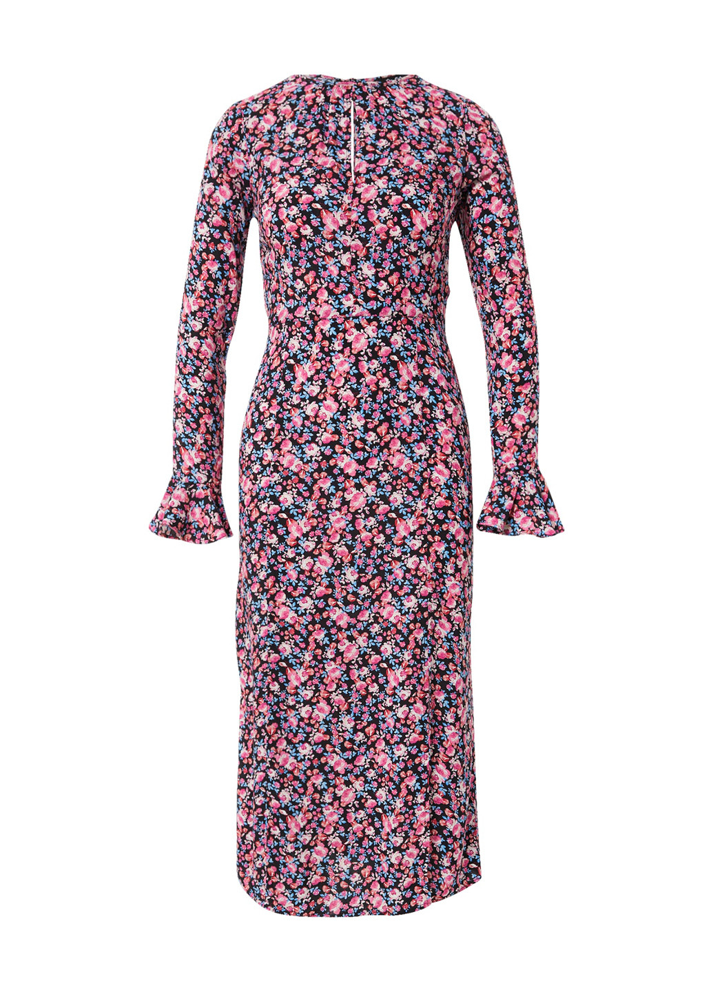 Комбинированное кэжуал платье Miss Selfridge с цветочным принтом