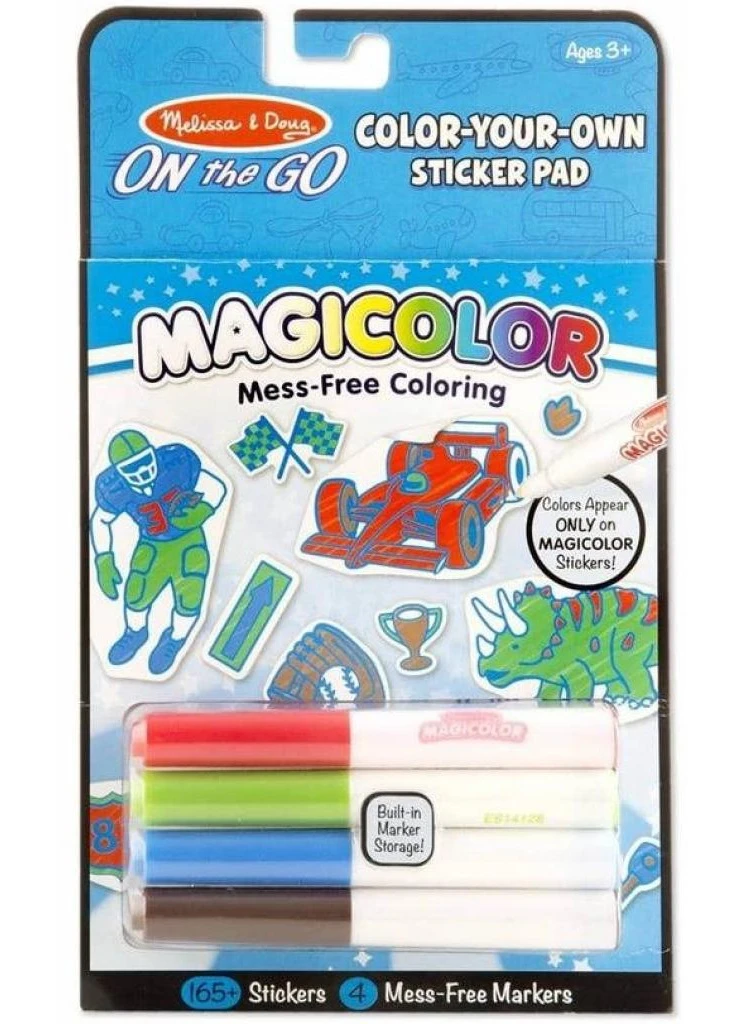 Набор для творчества Магические наклейки-раскраски (MD9130) Melissa&Doug (202378972)