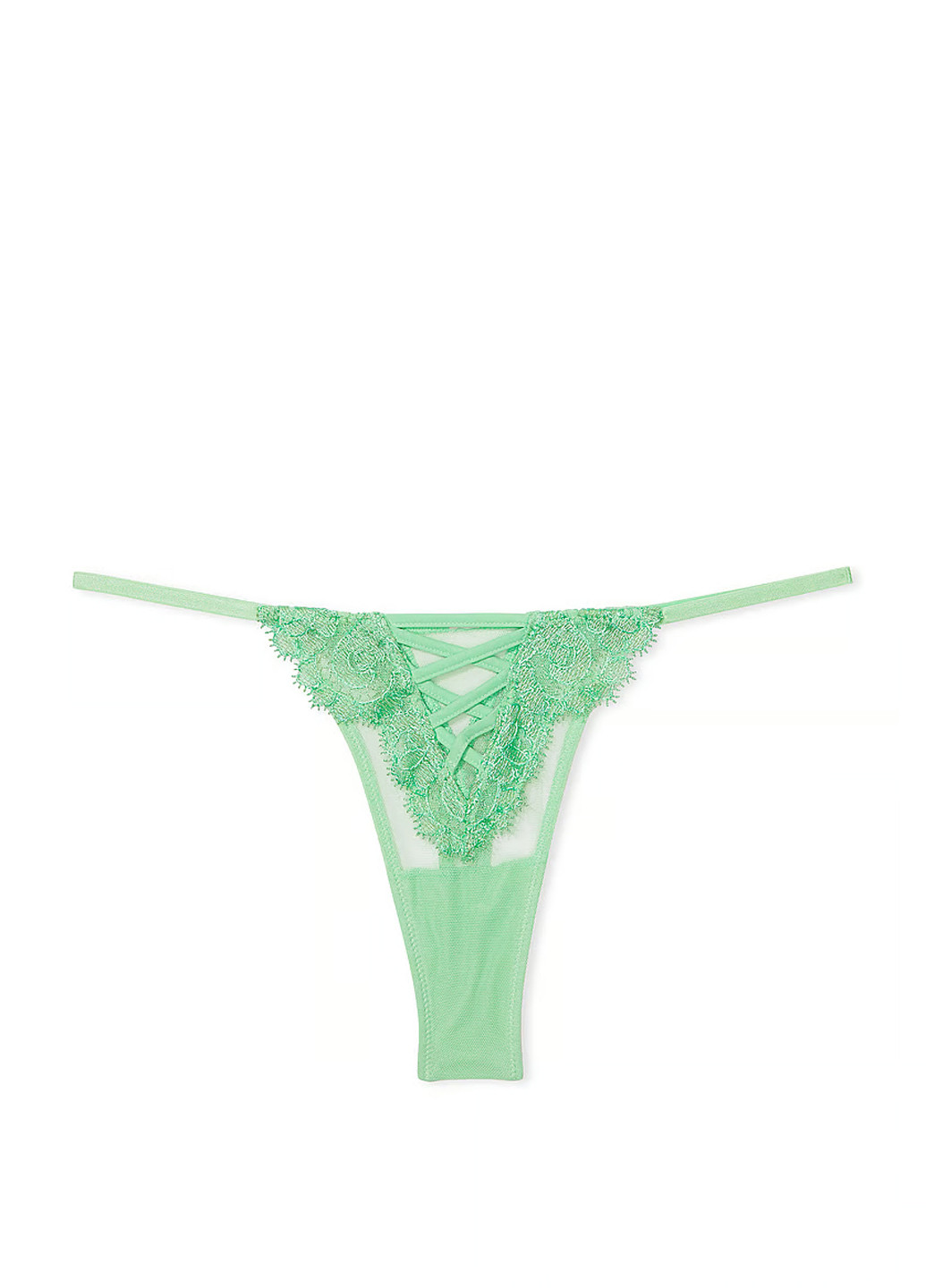 Салатовый демисезонный комплект (бюстье, трусики) Victoria's Secret