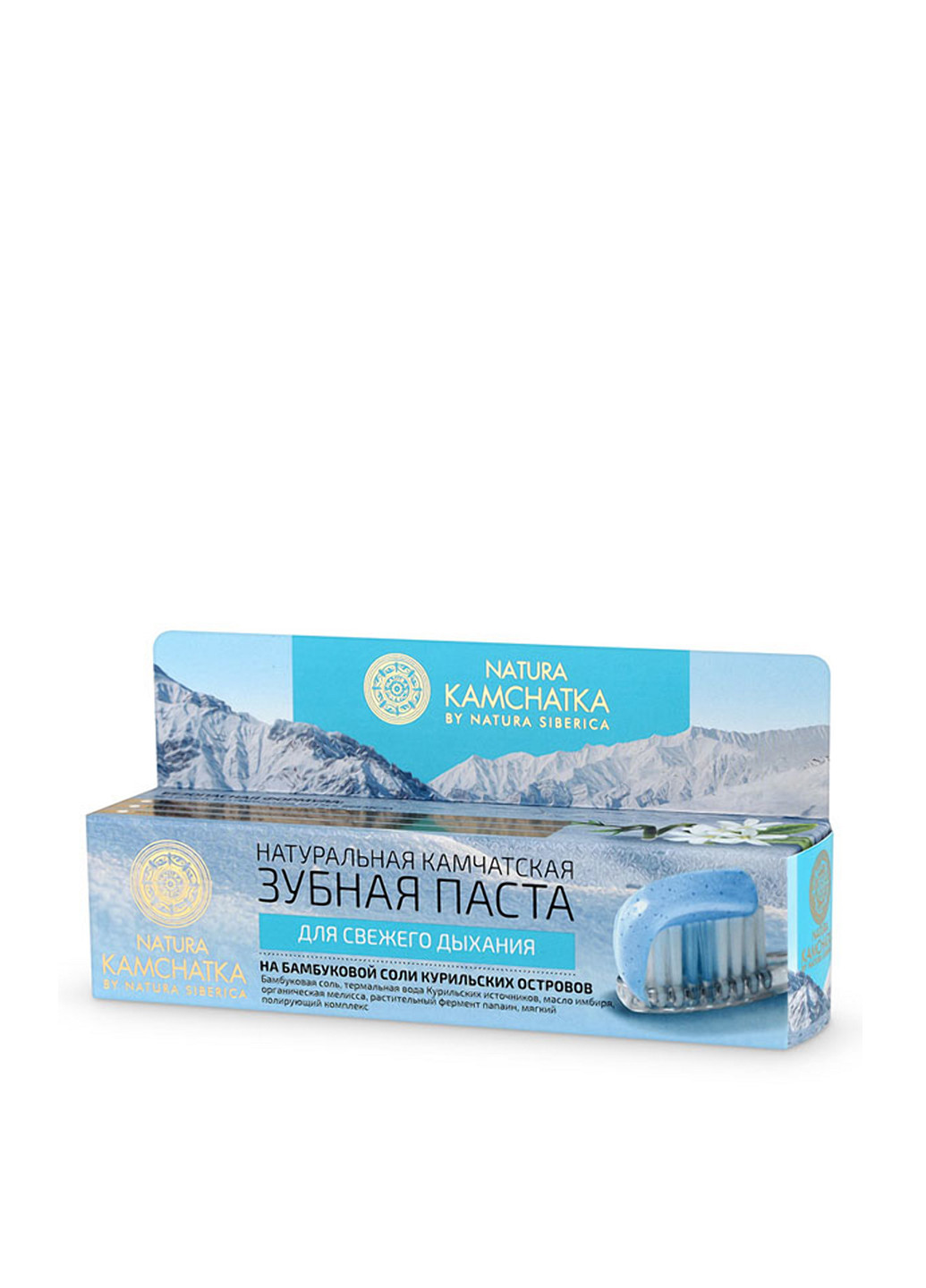 Зубна паста для свіжого дихання, 100 мл Natura Kamchatka (100118136)