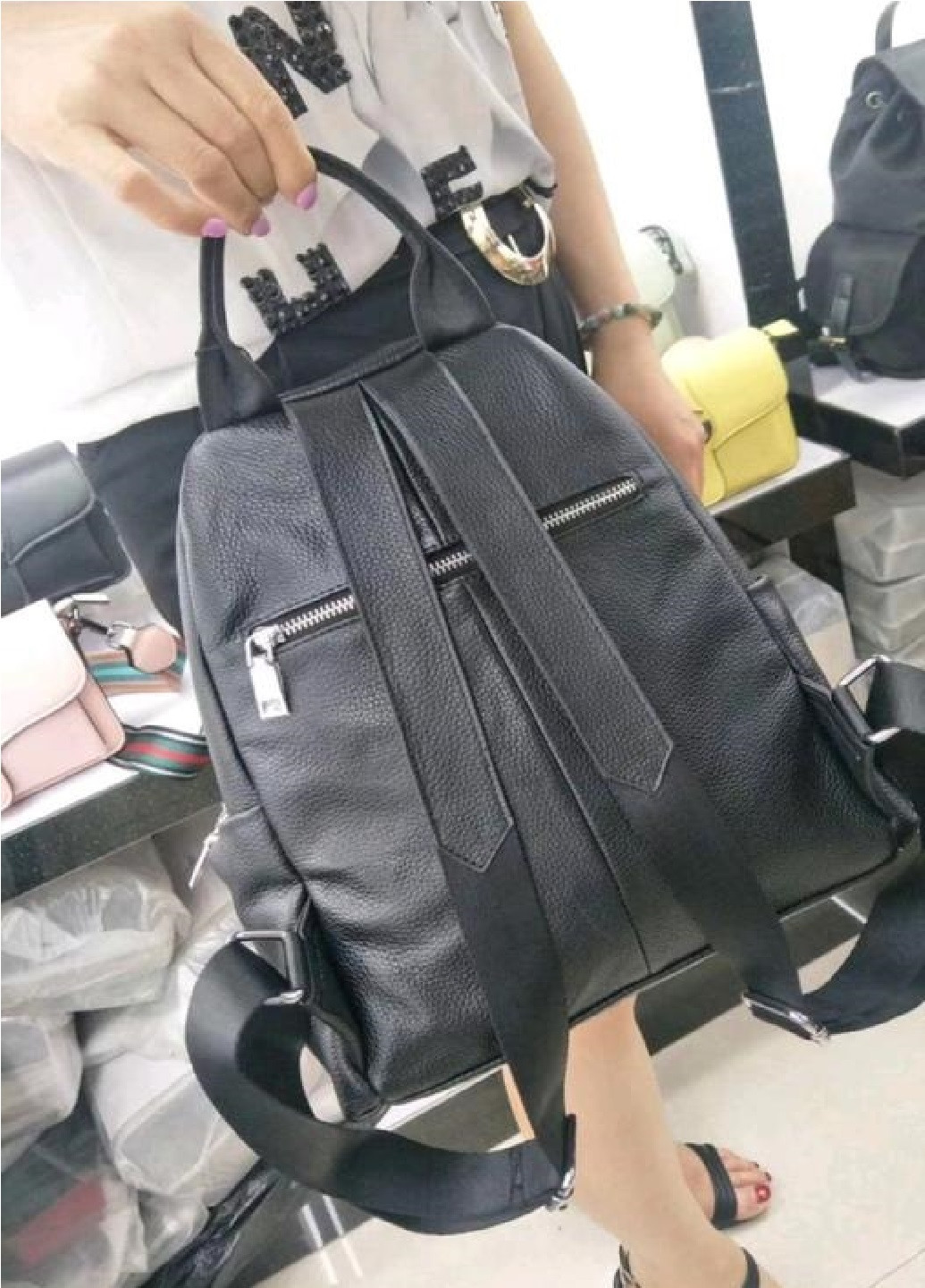 Кожаный рюкзак Vishnya (256116369)