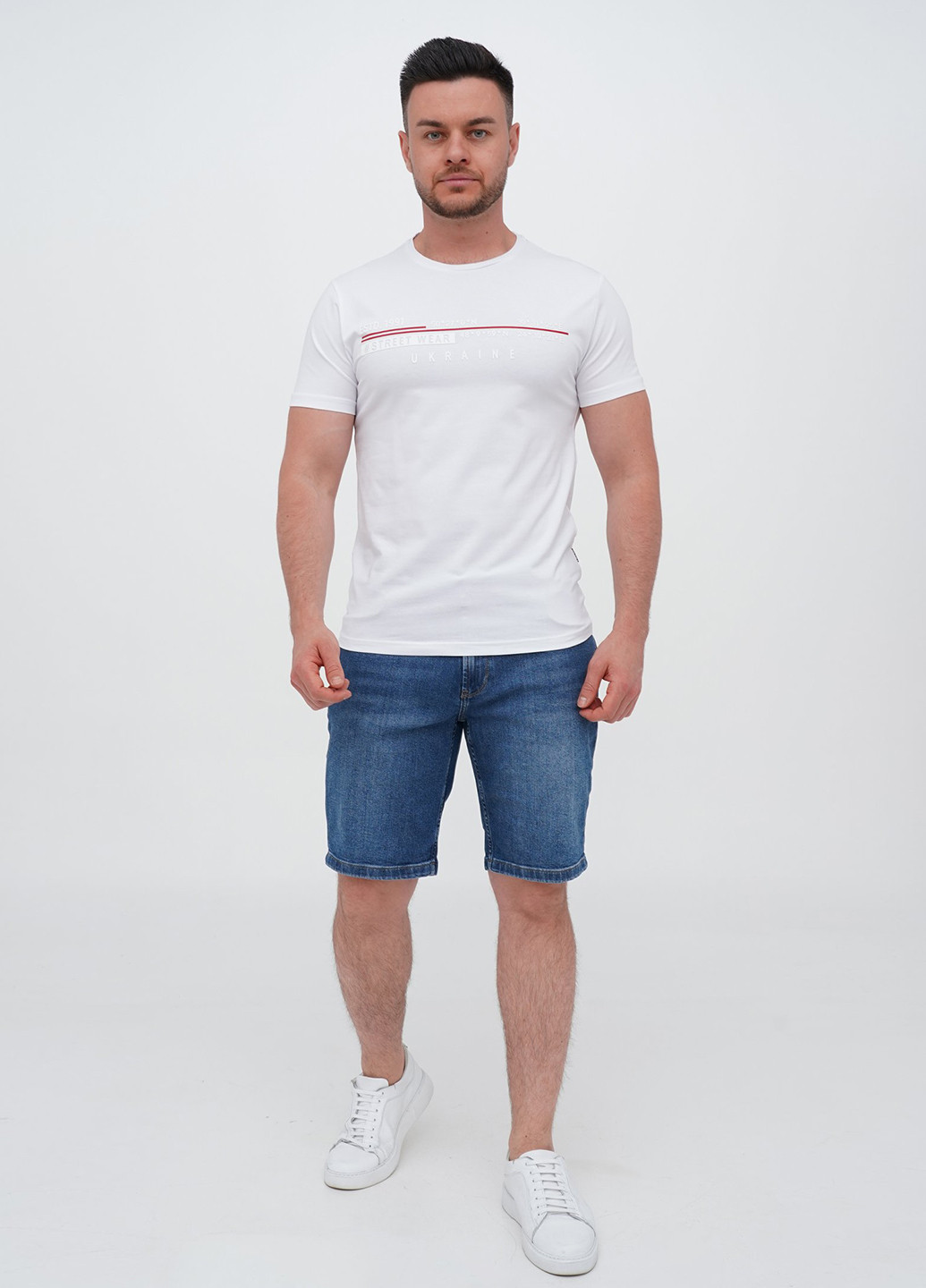 Біла футболка Trend Collection