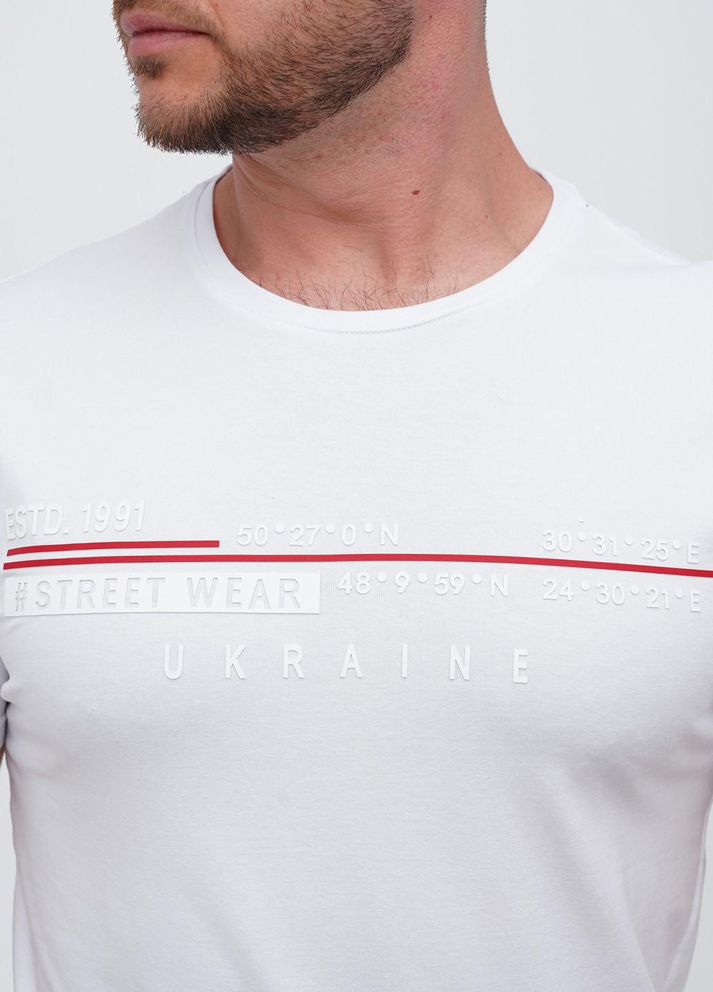 Біла футболка Trend Collection