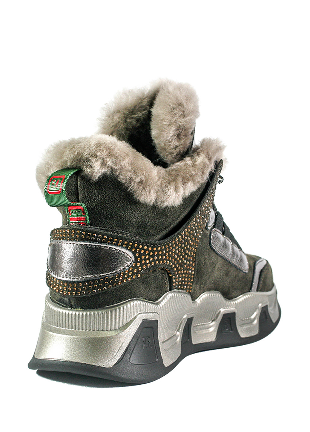 Зимние ботинки Allshoes из натуральной замши