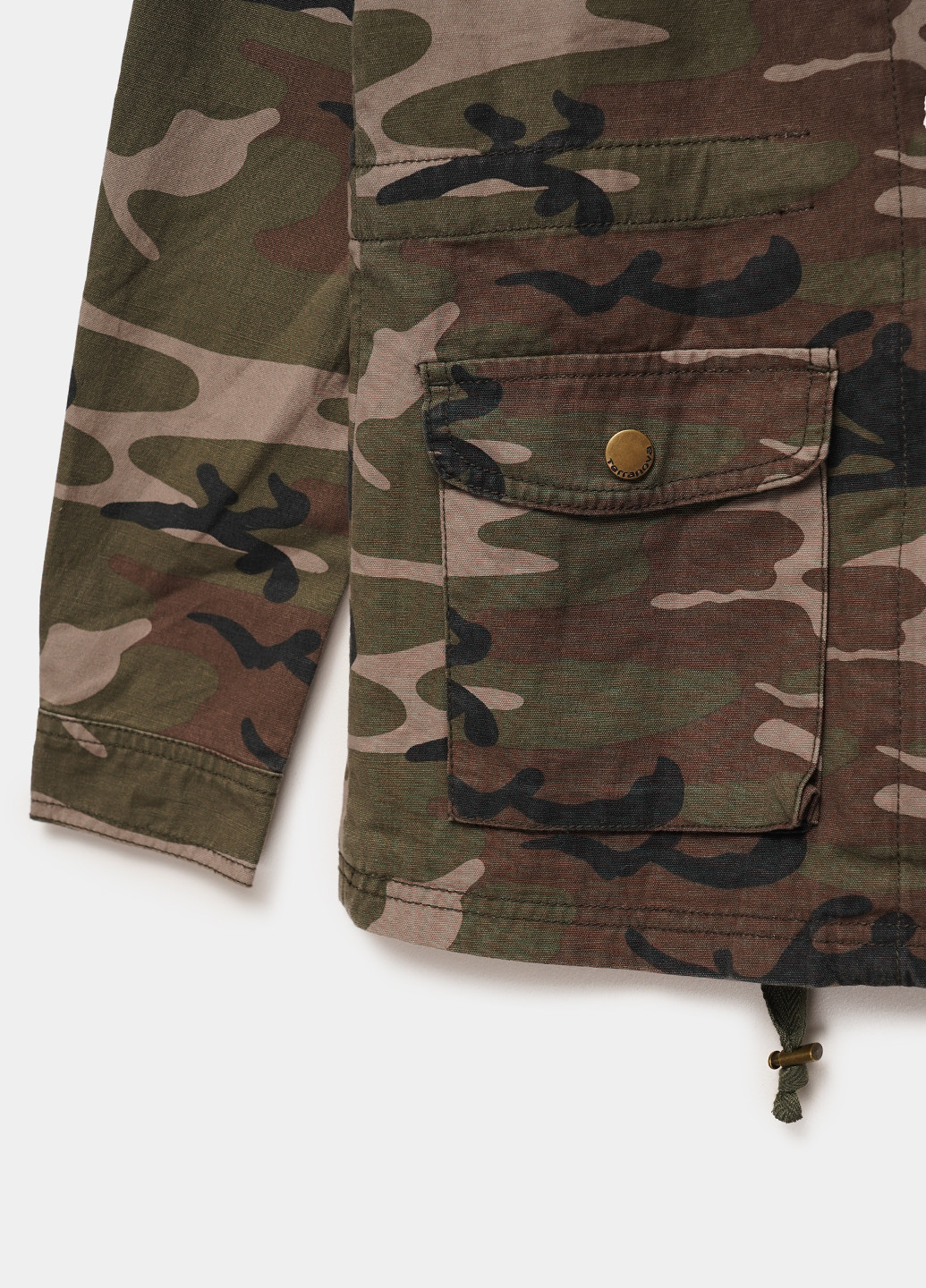 Оливкова (хакі) демісезонна куртка Terranova