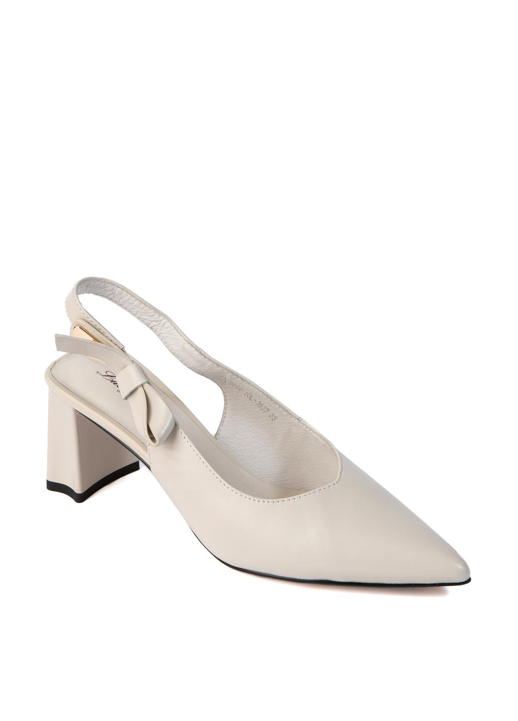 LEDY MARCIA Туфли молочный з натуральная кожа, китай — лето (332856131)