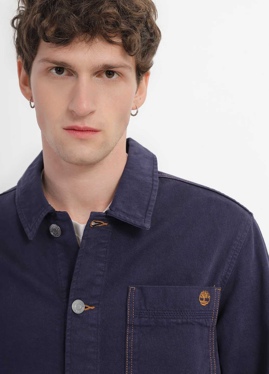 Синя демісезонна куртка Timberland