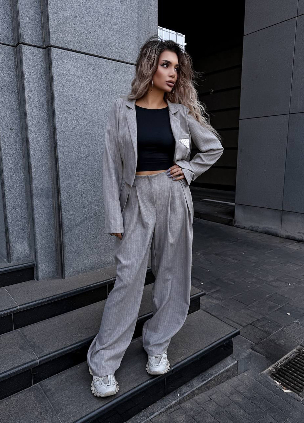 Костюм (жакет, брюки) No Brand (365959895)