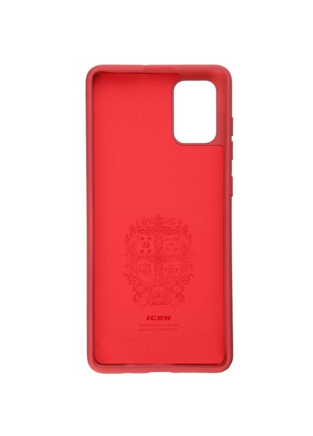 Чехол для мобильного телефона ICON Case Samsung A71 Red (ARM56345) ArmorStandart (252570100)
