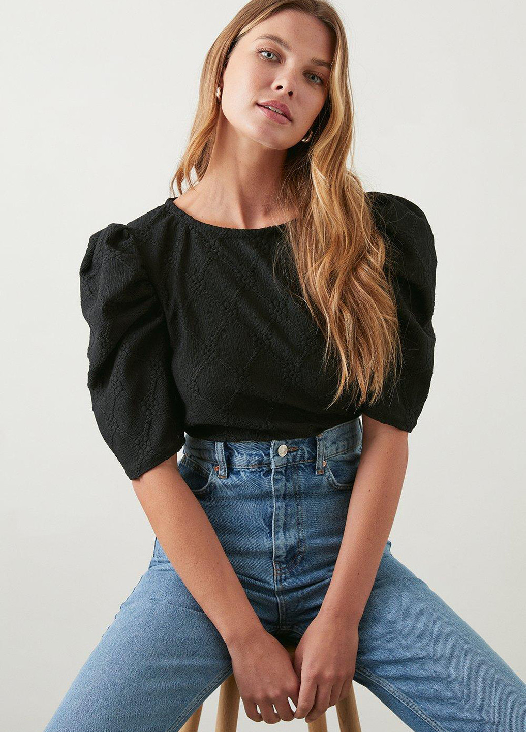 Чёрная блуза Dorothy Perkins