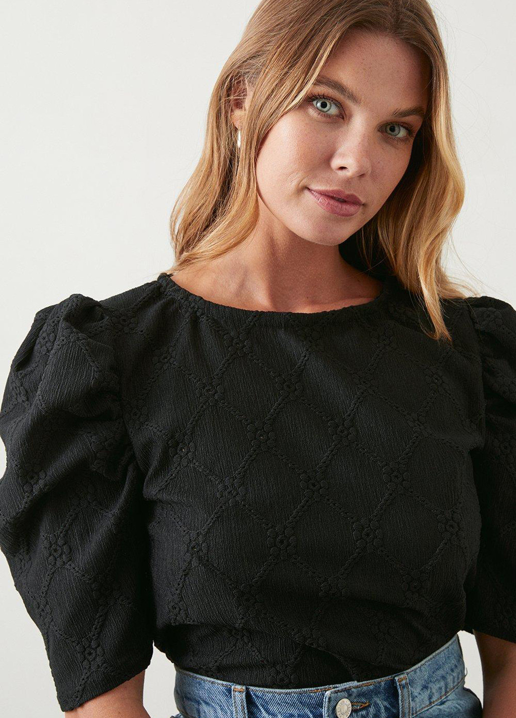 Чёрная блуза Dorothy Perkins