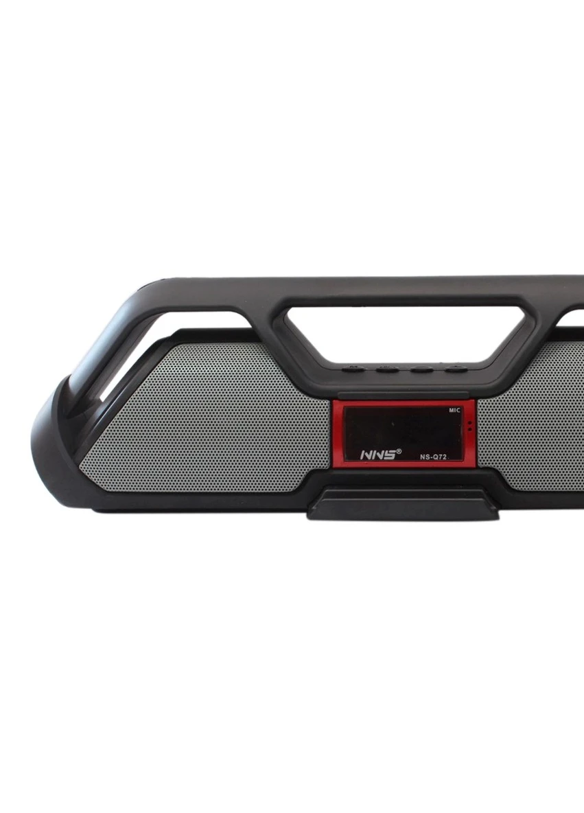 Портативна колонка NS Q72 10Вт з підставкою USB, AUX, FM, Bluetooth чорна (lp-91438) XPRO (254257033)