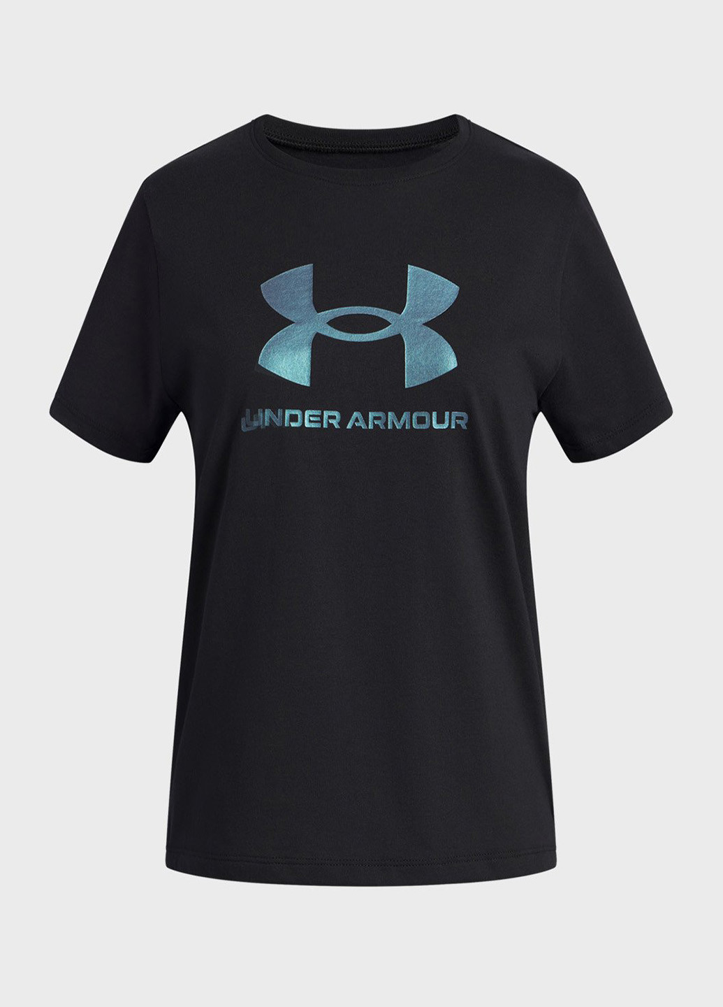 Чорна літня футболка Under Armour