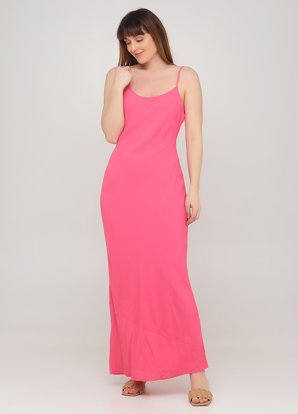 Рожева кежуал сукня сукня-комбінація F&F однотонна