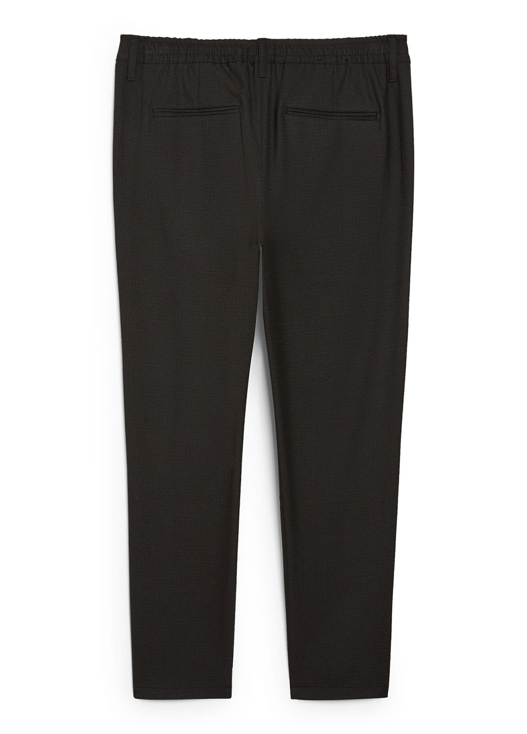 Черные кэжуал, классические демисезонные зауженные брюки C&A