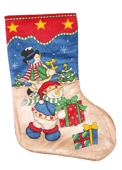 Рождественский носок для подарков No Brand (251700814)