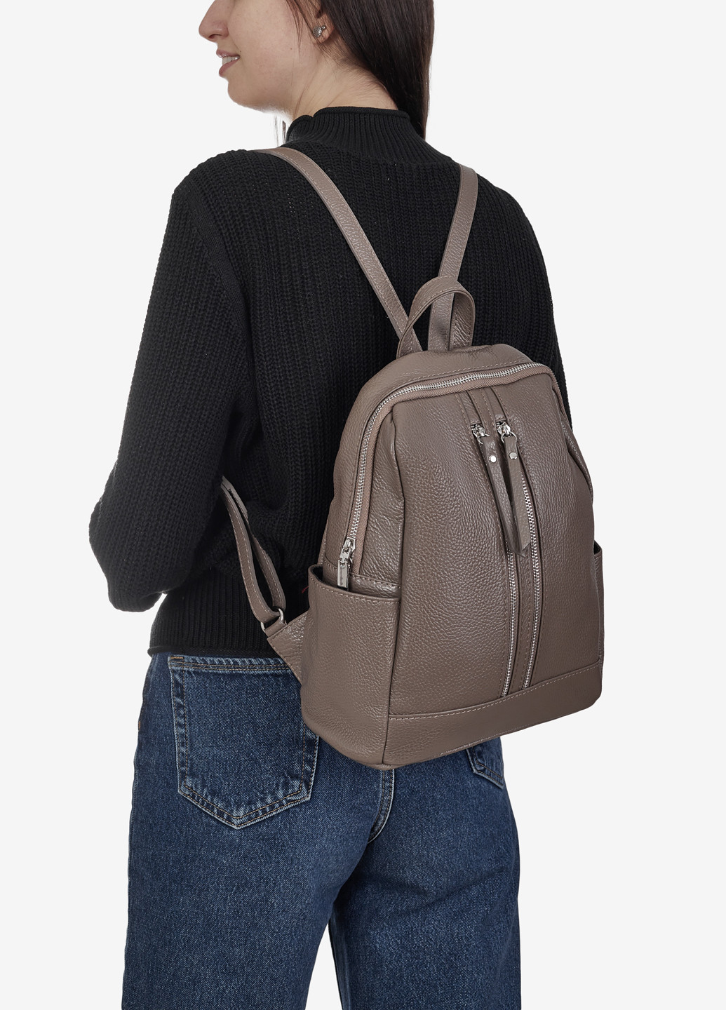 Рюкзак женский кожаный Backpack Regina Notte (255709009)