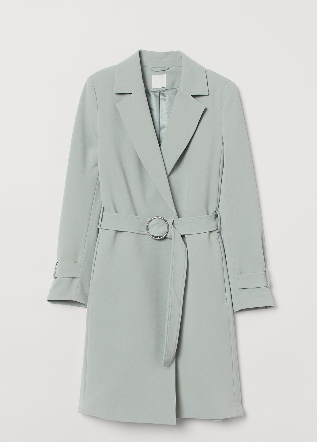 Светло-бирюзовое демисезонное Пальто H&M
