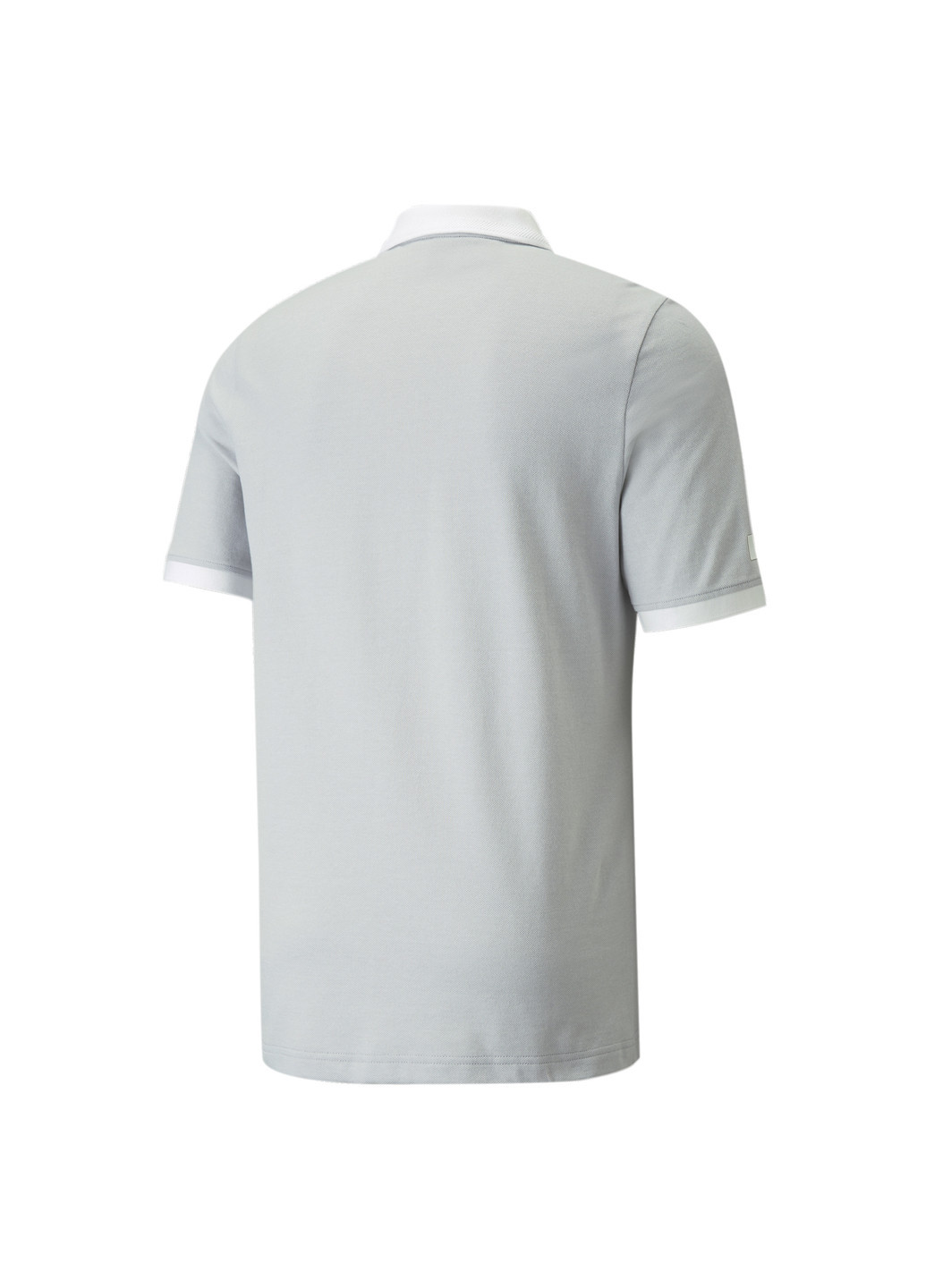 Белая поло scuderia ferrari style two-tone men's polo shirt Puma