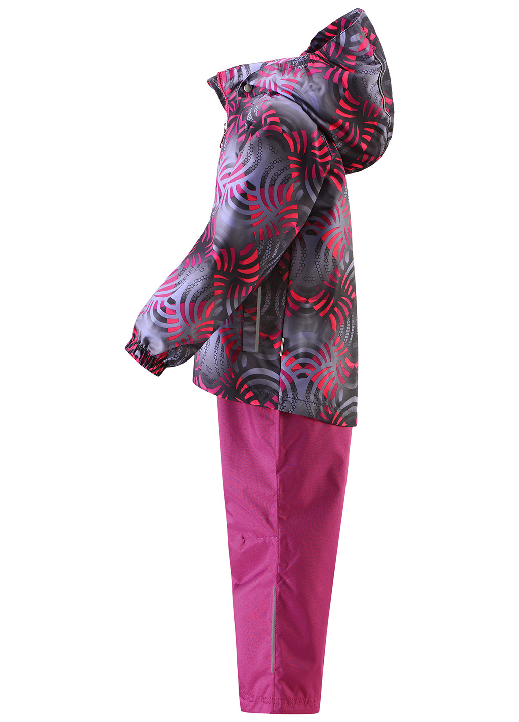 Розовый демисезонный комплект (ветровка, брюки) Lassie by Reima
