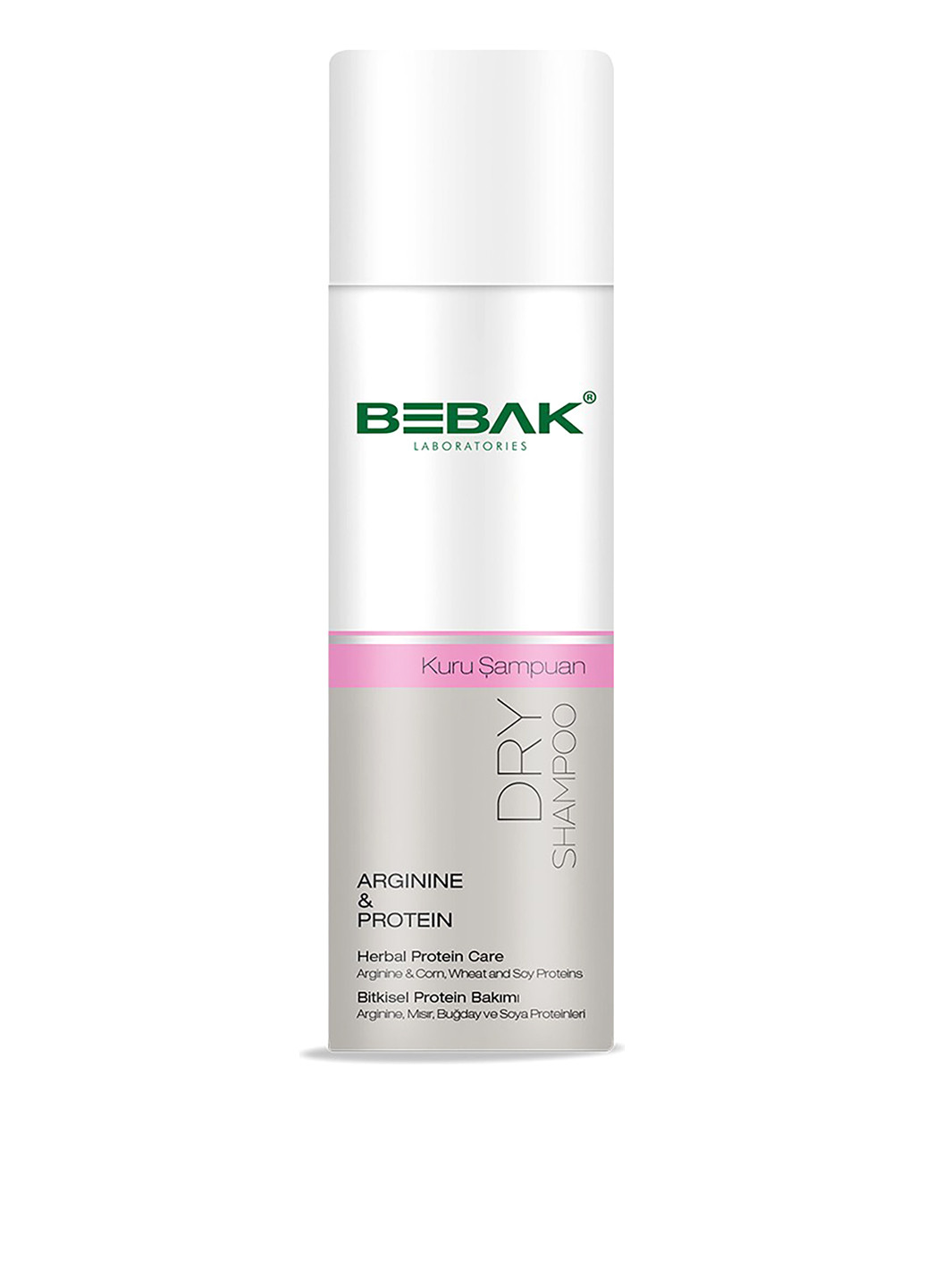 Сухой шампунь для волос с протеином та аргинином, 200 мл Bebak (158422502)