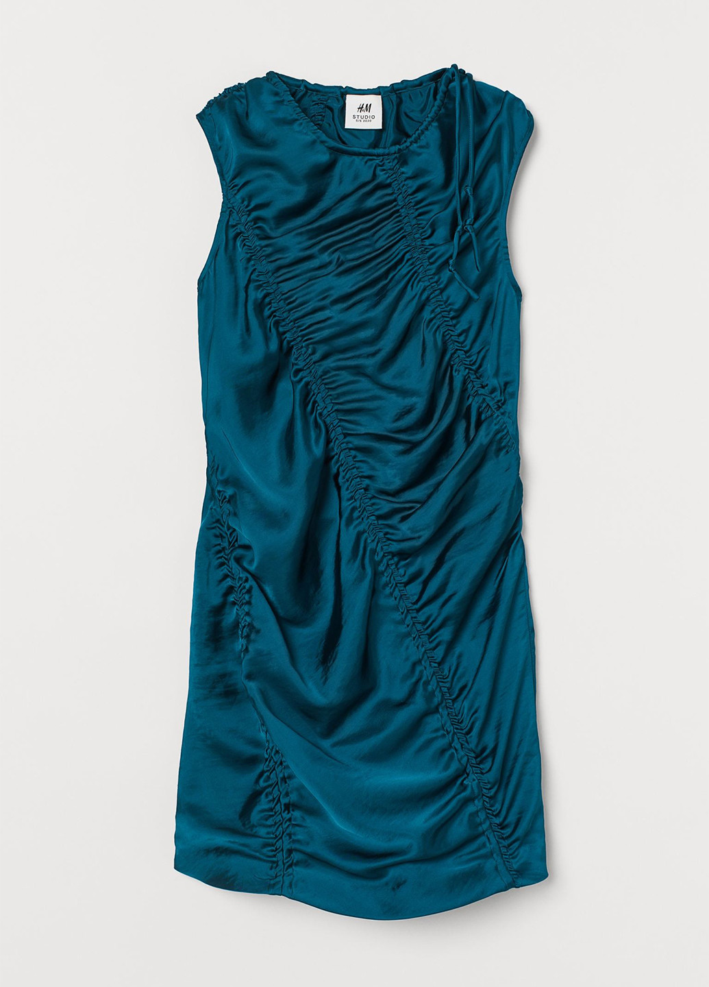 Морської хвилі кежуал сукня H&M однотонна
