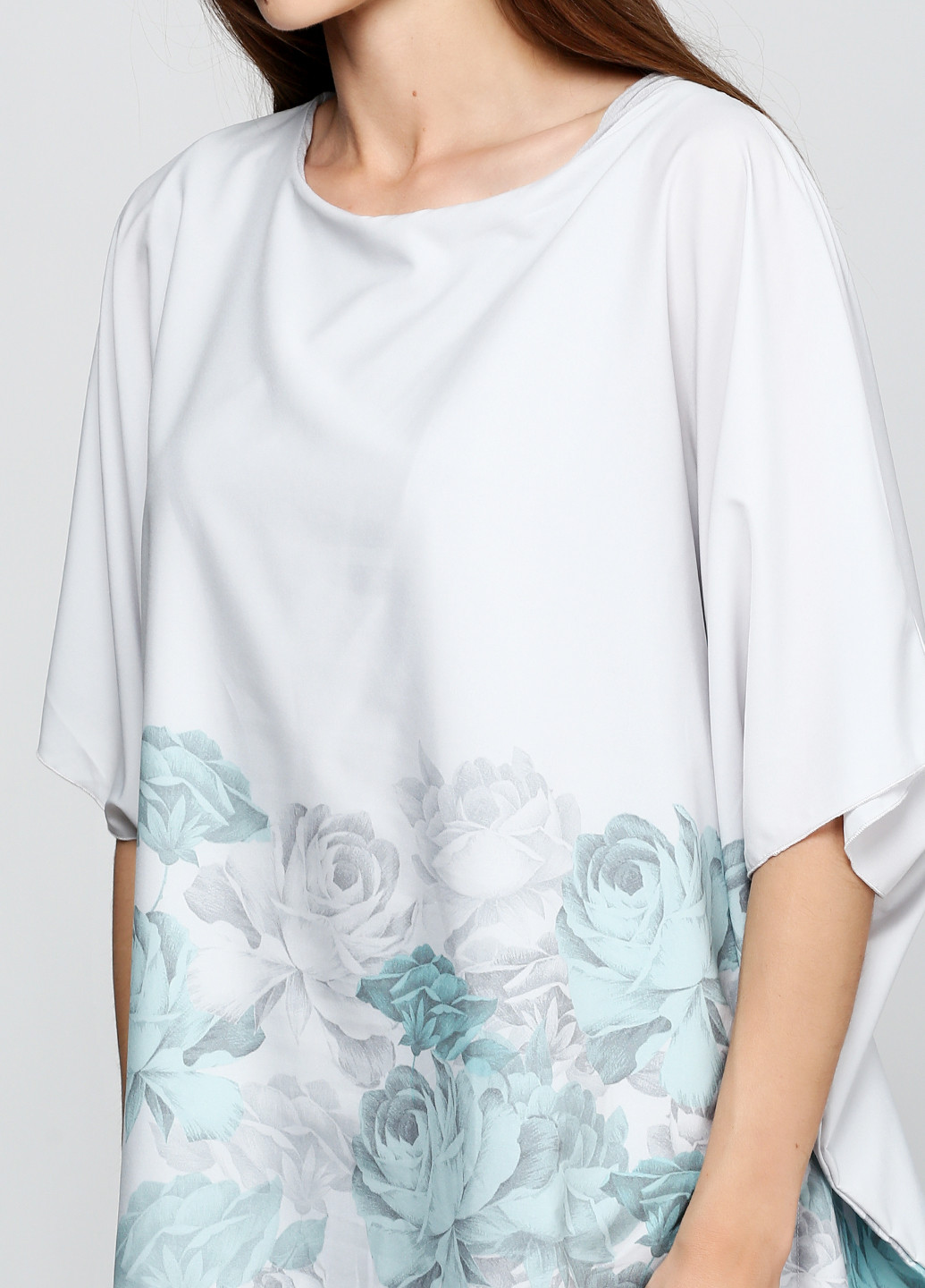 Світло-сіра літня блуза Barbara Alvisi