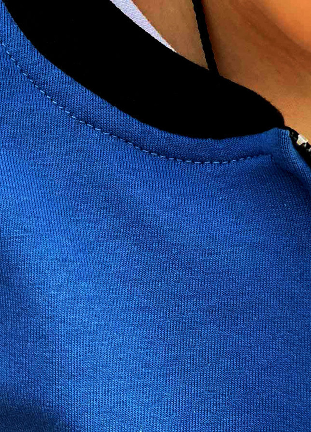 Синий демисезонный костюм (толстовка, брюки) брючный Blanka