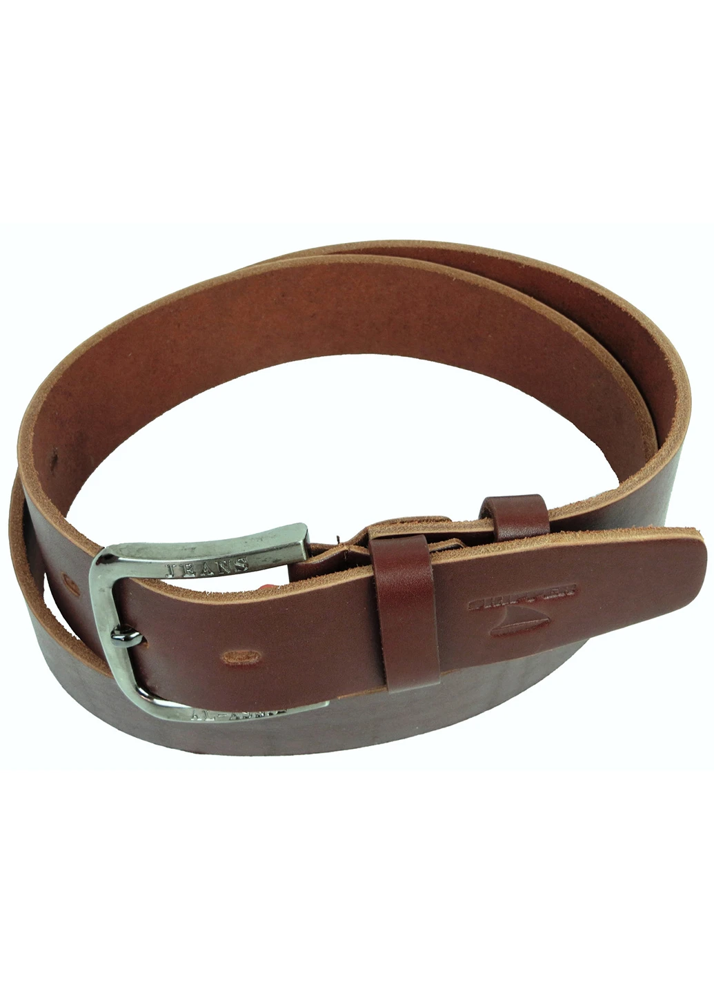Мужской кожаный ремень 120-140х4,5 см Skipper (250097363)