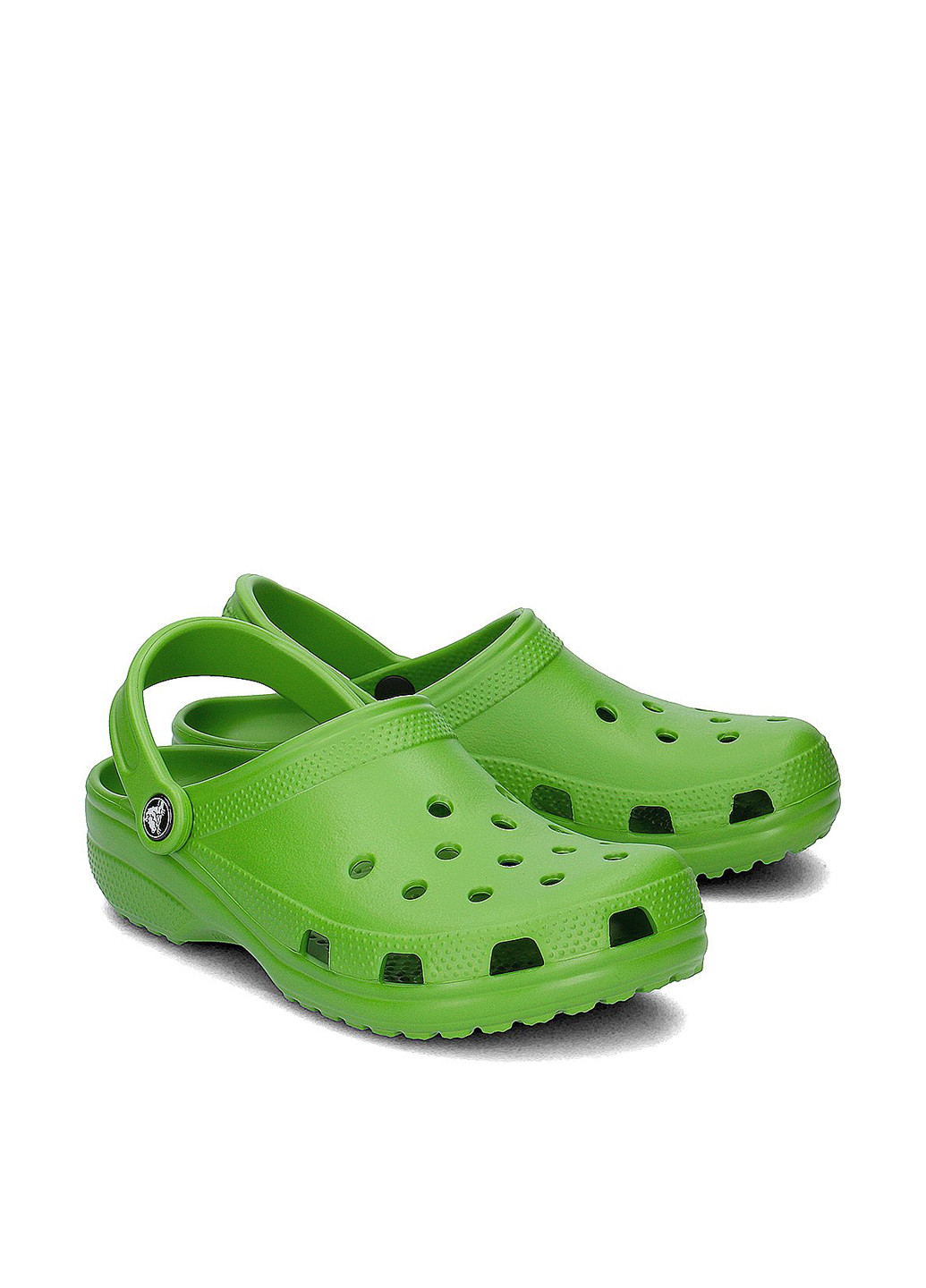 Зеленые сабо Crocs