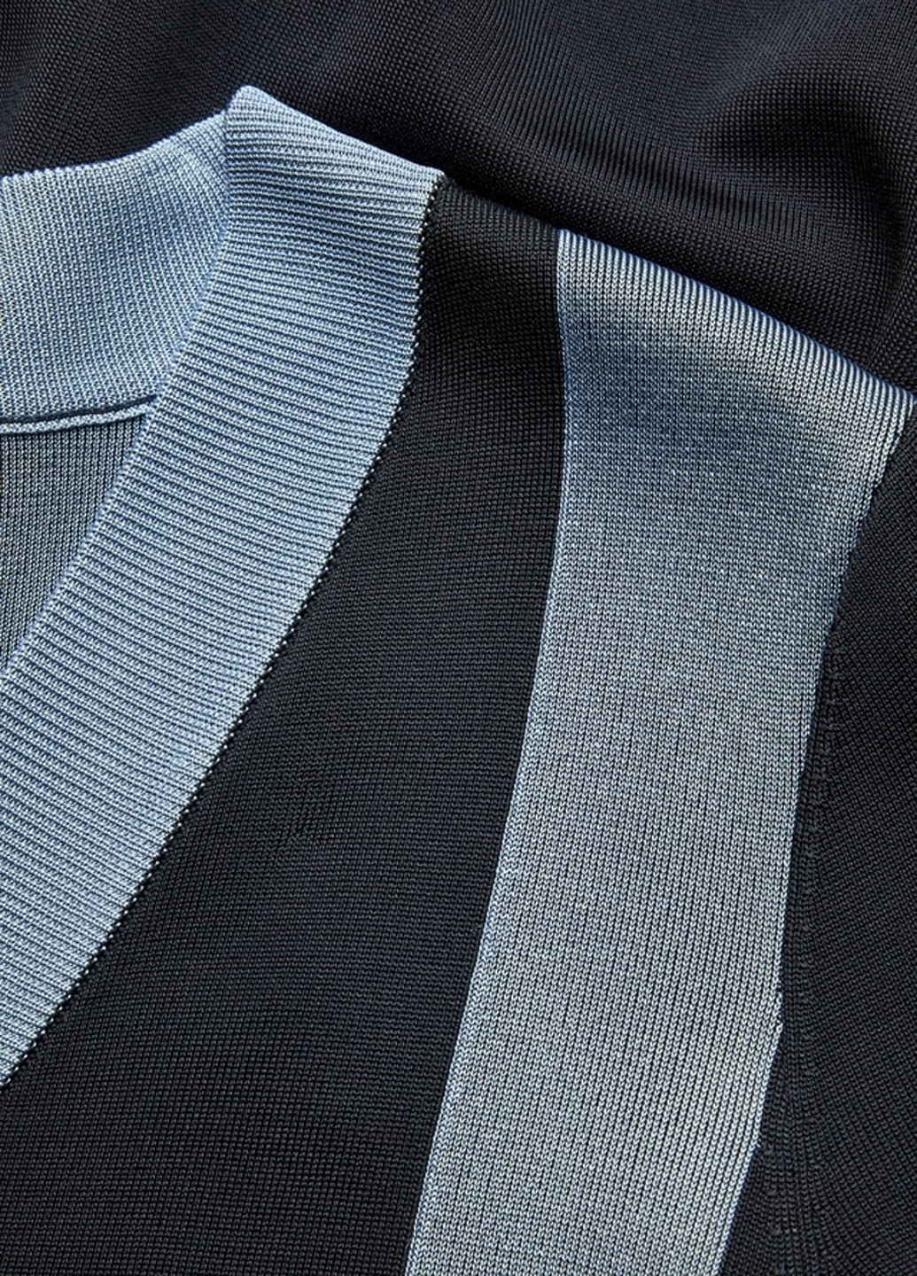 Тёмно-синяя блуза Cos