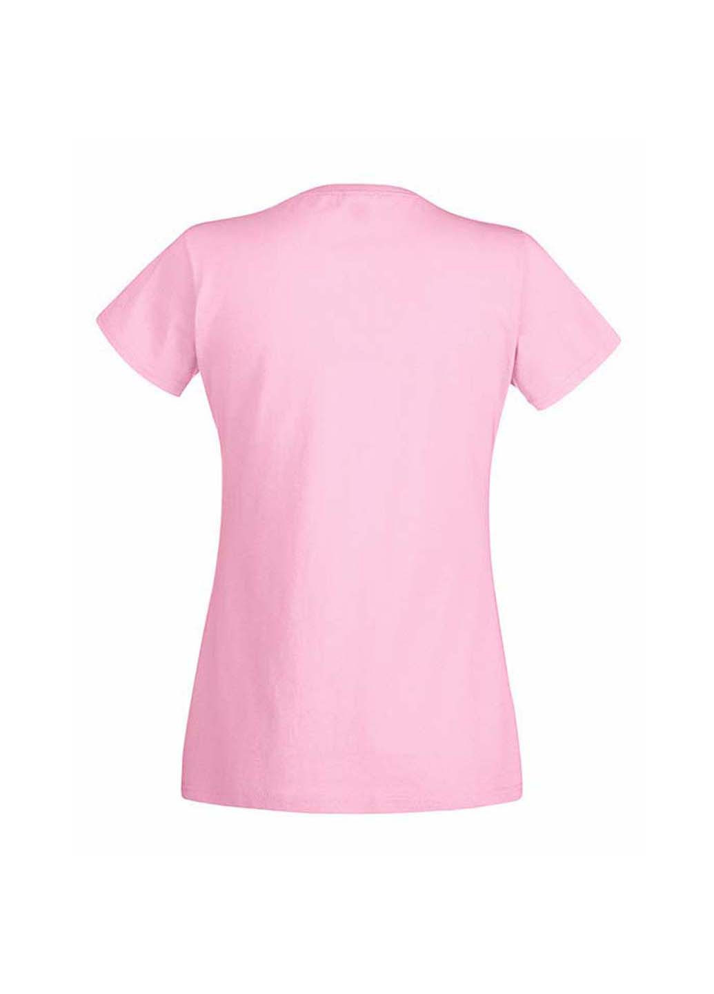 Світло-рожева демісезон футболка Fruit of the Loom 061372052XXL