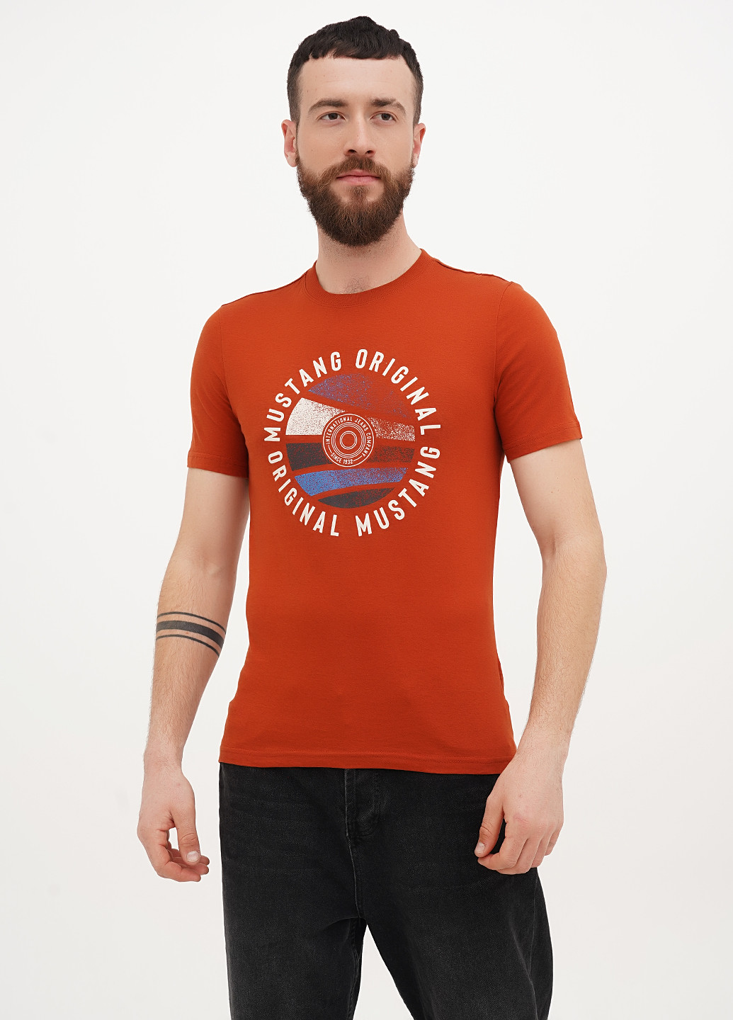 Мідна футболка Mustang