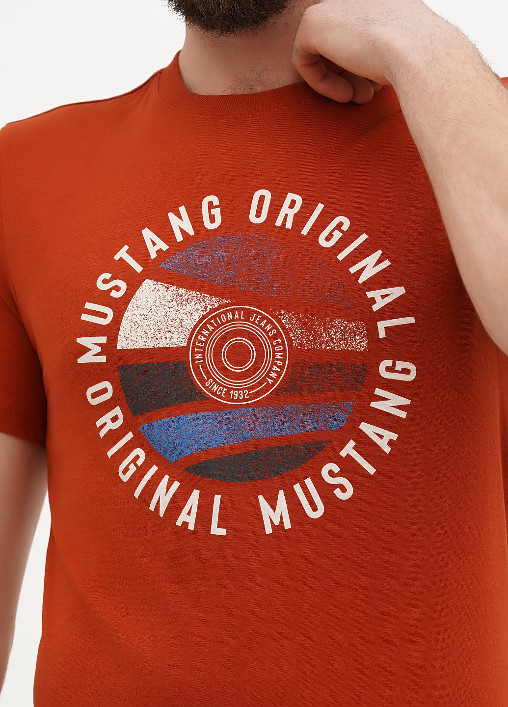 Мідна футболка Mustang